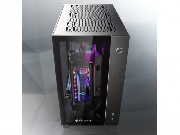 RAIJINTEK、2面ガラスパネル装備のMini-ITX対応ミニタワー「PAEAN MINI」