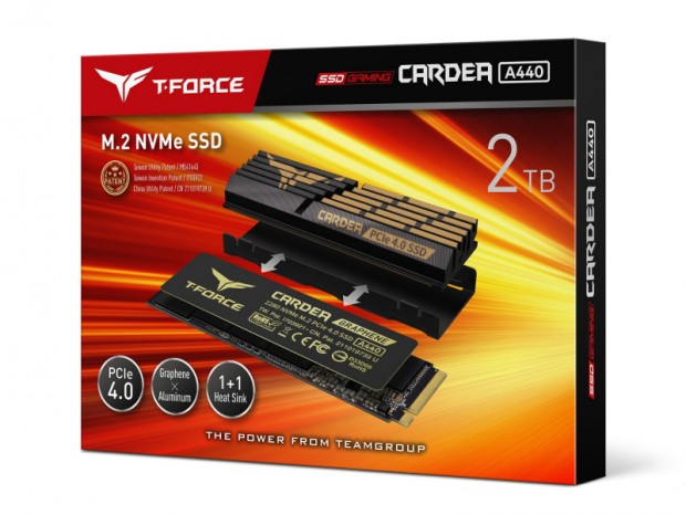 2種類のヒートシンクが付属するPCIe4.0 SSD「T-FORCE CARDEA A440」国内発売開始
