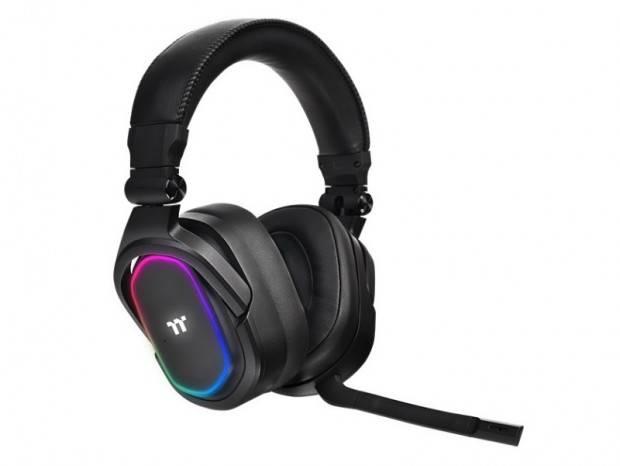 DTS Headphone: X v2.0対応ゲーミングヘッドセット、Thermaltake「ARGENT H5 RGB 7.1」