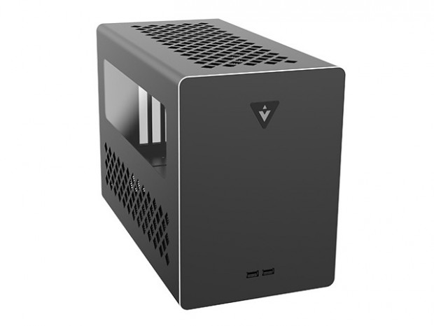 NUC 11 Extreme対応の高拡張アルミニウムケース、Akasa「Cypher HDB」
