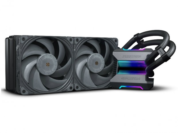3モード対応プレミアムファンを採用するAIO水冷、Phanteks「GLACIER ONE 240 T30」