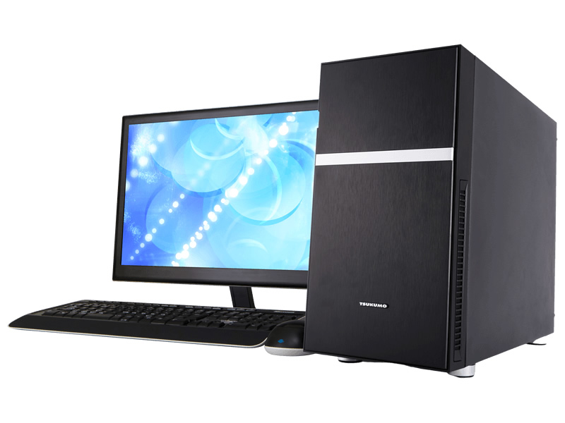 デスクトップPC TSUKUMO ツクモ新ブランド「TSUKUMO PC」はワンランク上のスタンダード