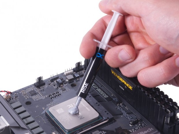 Alphacool、最適粘度で塗りやすい熱伝導グリス「Alphacool Rise」