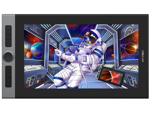 XP-PEN、スマートチップ「X3」搭載スタイラスペン付きの15.4型ペンタブ「Artist Pro 16」
