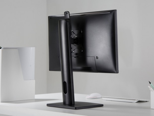 昇降レバーで高さ調節できる液晶ディスプレイ用アーム1画面用と2画面用