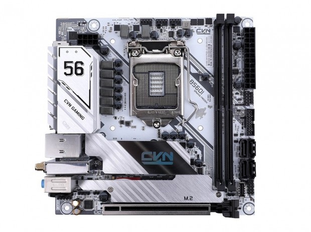 Colorful、白基板のB560搭載Mini-ITXマザーボード「CVN B560I GAMING
