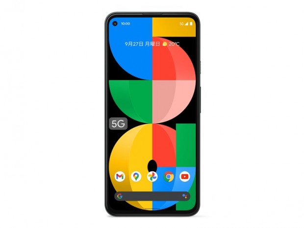 Google、ミドルハイスペックの5Gスマートフォン「Pixel 5a (5G)」を51,700円で発売