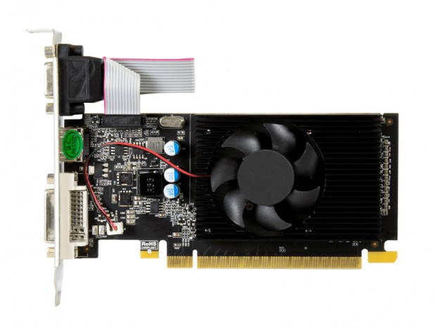 1スロット・ロープロファイル対応のGeForce GT 730、玄人志向「GF-GT730-E2GB/LP」