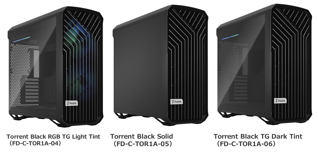 PCケース(自作PC用) Torrent Black TG Dark Tint これで全てが分かる。Fractal Design「Torrent」徹底解説