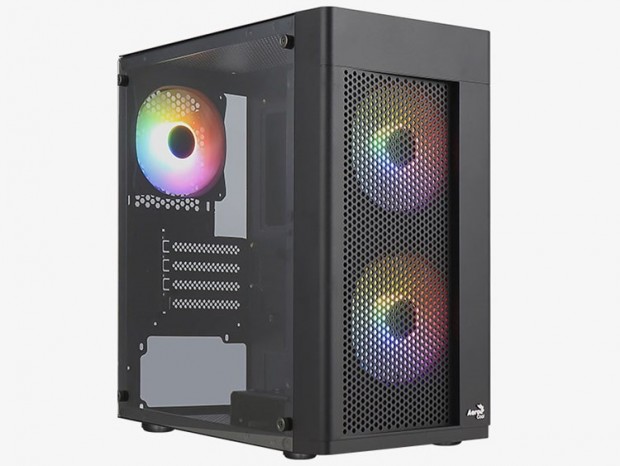 フロント・トップがメッシュ仕様の高エアフローミニタワー、Aerocool「Hexform」シリーズ