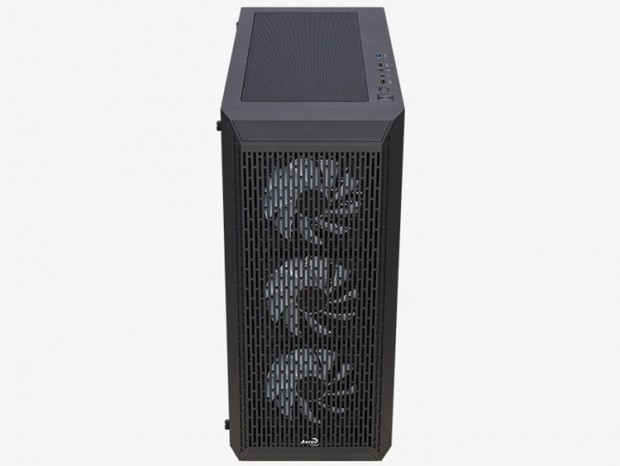 Aerocool、フロント全面通気孔の魅せる高エアフローミドルタワー「Beam」