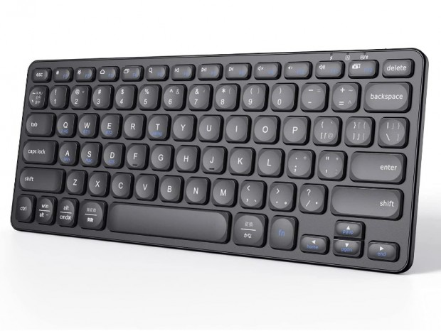 Bluetooth+2.4GHz両対応のワイヤレスキーボード、iClever「IC-DK01」