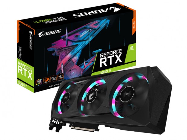 GIGABYTE、WINDFORCE 3X搭載のLHR版RTX 3060 Ti「GV-N306TAORUS E-8GD R2.0」発売