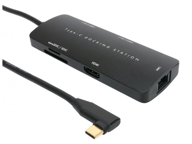 ミヨシ、USB Type-C接続のドッキングステーション発売。USB PD充電対応タイプも