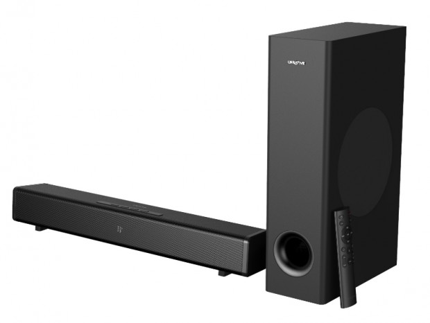 Dolby Atmos対応の2.1chサウンドバー「Creative Stage 360」近日発売