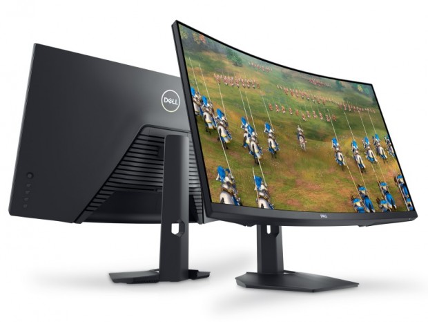曲面VAパネル採用の31.5型フルHDゲーミング液晶、デル「S3222HG」