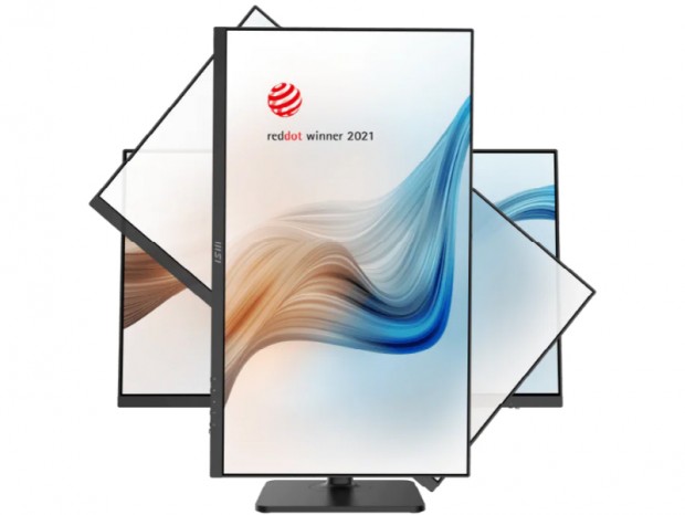 WQHD解像度に対応する27型IPSビジネス液晶、MSI「Modern MD271QP」