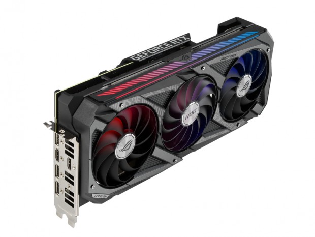 ASUS ROG STRIX、大型3連ファンクーラー搭載のLHR版GeForce RTX 3060 Ti発売