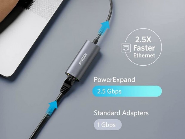 USB Type-C接続の2.5ギガビットLANアダプタがAnkerから発売