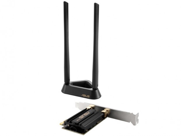 ASUS、Wi-Fi 6E対応のPCI-Expressワイヤレスカード「PCE-AC58BT」