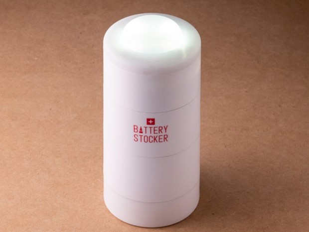 もしもに備えて電池を備蓄できる「乾電池ストッカー」がヴィレヴァンオンラインに登場