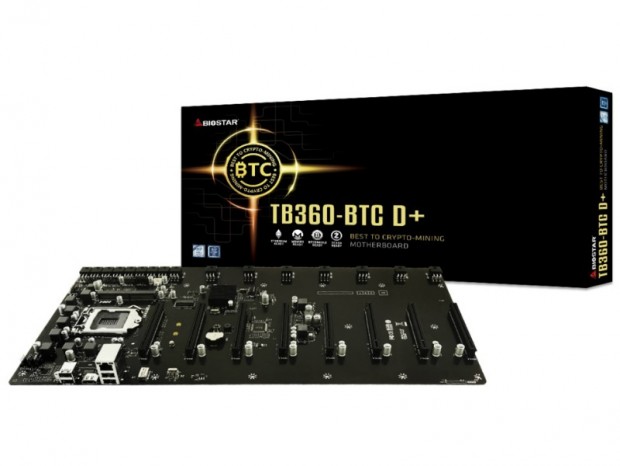 BIOSTAR、マイニング専用マザーボード「TB360-BTC D+」など計2モデル発売