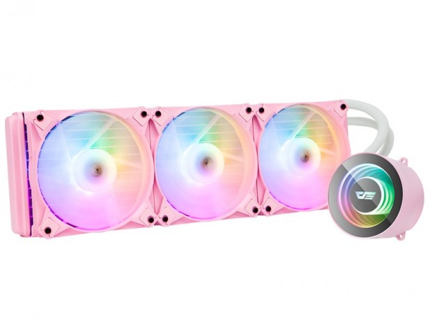 鏡面反射イルミを備えた高コスパオールインワン水冷、darkFlash「Twister DX360」発売