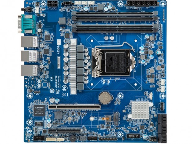 Xeon E-2300対応のサーバー向けMicroATXマザーボード、GIGABYTE「MX33-BS0」