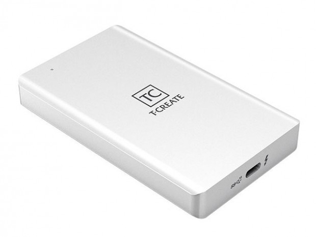 USB3.2 Gen.2接続も可能なポータブルSSD、Team「T-CREATE CLASSIC Thunderbolt3」