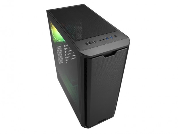 カーボン調フロントパネルのミドルタワーPCケース、SHARKOON「SK3 RGB」発売