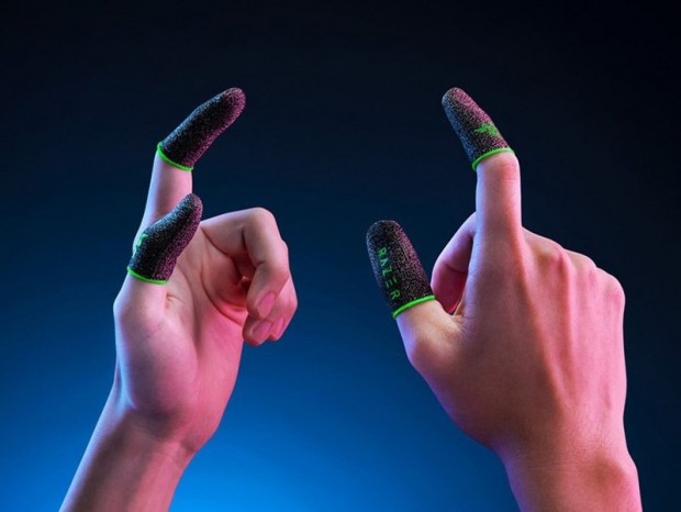 低摩擦・高感度なスマホゲーム向けゲーミング指サック「Razer Gaming Finger Sleeve」