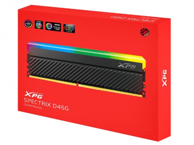 XPG、ARGB LED搭載のオーバークロックDDR4メモリ「SPECTRIX D45G」発売
