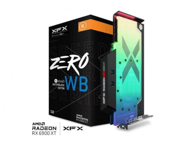EKWBウォーターブロックを搭載するRadeon RX 6900 XTグラフィックスカードがXFXから