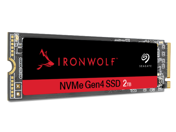 PCI-Express4.0接続のNAS向けNVMe M.2 SSD、Seagate「IronWolf 525」シリーズ