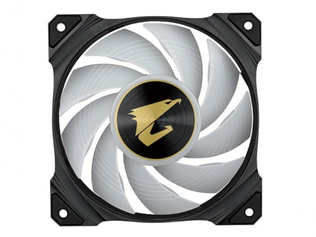 グラフェンナノ潤滑剤を採用するARGBファン、GIGABYTE「AORUS ARGB FAN」シリーズ