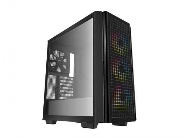 十字型の通気孔を備えた高エアフローミドルタワー、Deepcool「CG540」
