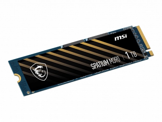 読込・書込とも3,000MB/sec以上のM.2 SSD、MSI「SPATIUM M390 NVMe M.2」発売