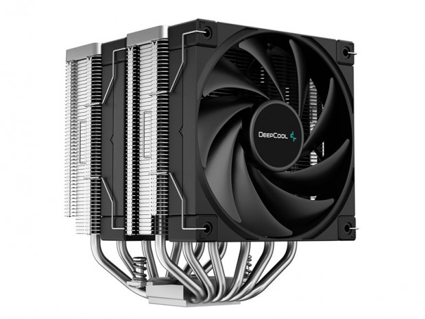 Deepcool、静音デュアルファン搭載のツインタワーサイドフロー「AK620」