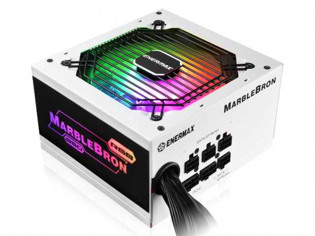80PLUS BRONZE認証のセミモジュラー電源、ENERMAX「MARBLEBRON」シリーズ発売