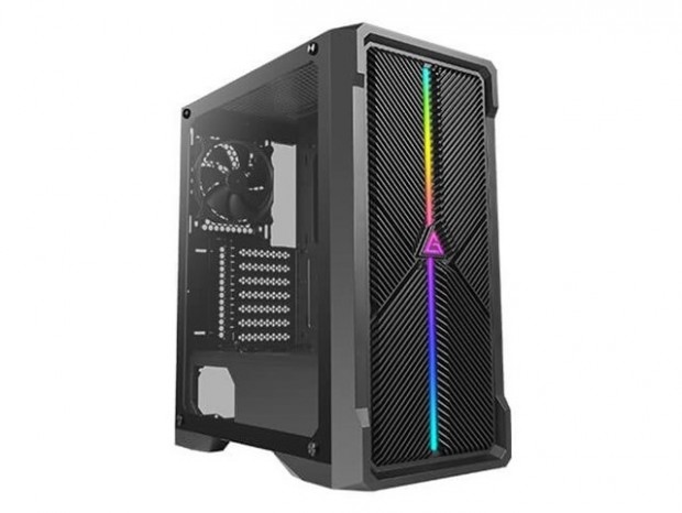 Antec、フロントARGBストリップ＆強化ガラス装備の魅せるミドルタワー「NX420」