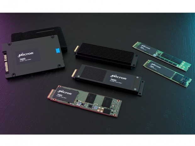 7種類のフォームファクタが選択できるPCIe4.0 NVMe SSD、Micron「7400 SSD」