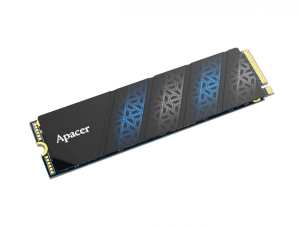 超薄型アルミヒートシンク搭載のNVMe M.2 SSD、Apacer「AS2280P4U Pro」
