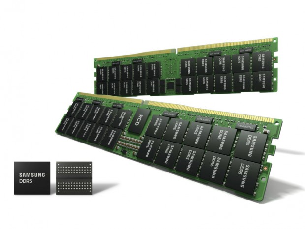 Samsung、14nm EUV技術を採用するDDR5 DRAMメモリの量産開始