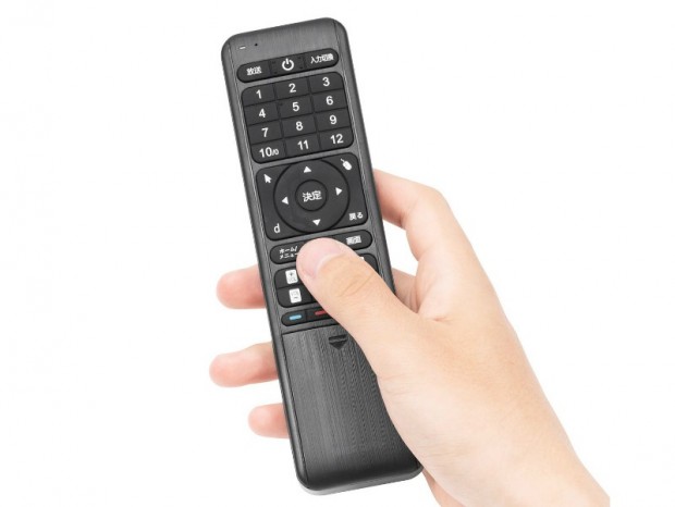 キーボード＆マウス機能を備えたテレビリモコンがサンワダイレクトから