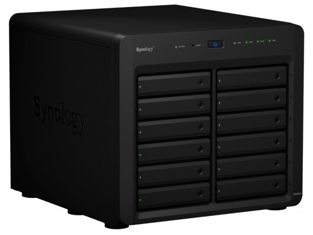 デュアル10G LAN搭載のハイエンド12ベイNAS、Synology「DiskStation DS3622xs+」
