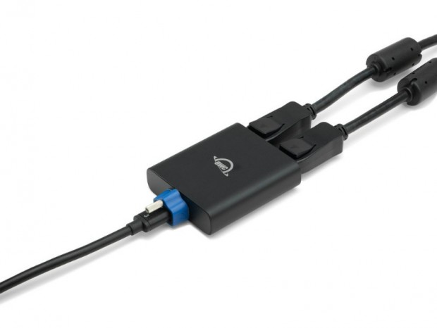 デュアル8K出力に対応する「OWC Thunderbolt to Dual DisplayPort Adapter」発売