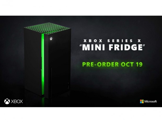 Microsoft、Xbox Series X型の小型冷蔵庫「Mini Fridge」の予約受付を19日開始