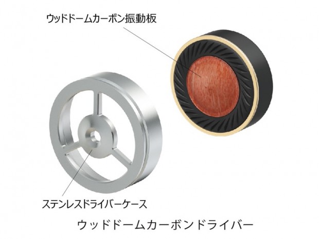 JVCケンウッド、“木の振動板”を初採用した完全ワイヤレスイヤホンを約4万円で発売