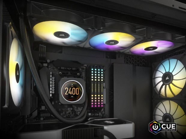 2.1型LCDを搭載するオールインワン型水冷、CORSAIR「iCUE ELITE LCD」シリーズ