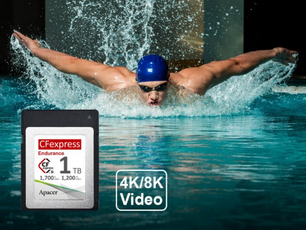 ミリタリーグレードの高耐久CFexpress Card、Apacer「PA32CF」シリーズ